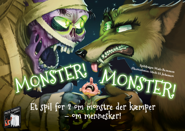 Monster! Monster! — box art